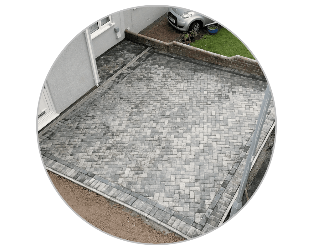 Block paving