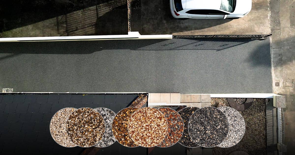 Resin bound colour choices